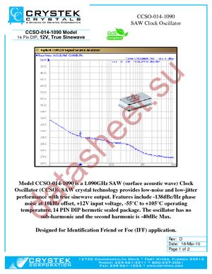 CCSO-014-1090.000 datasheet  